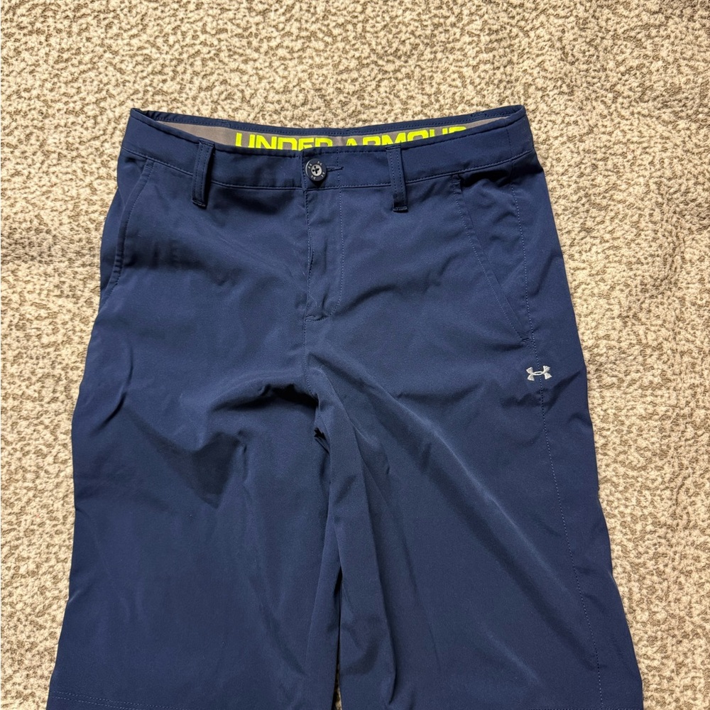 Under Armour Dark Blue Performance Shorts